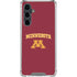 University of Minnesota Collegiate Text Galaxy S23 FE Clear Case
