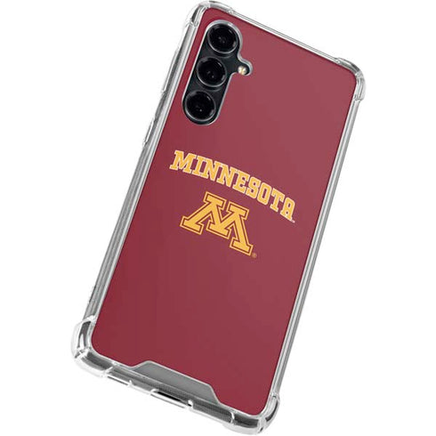 University of Minnesota Collegiate Text Galaxy S23 FE Clear Case