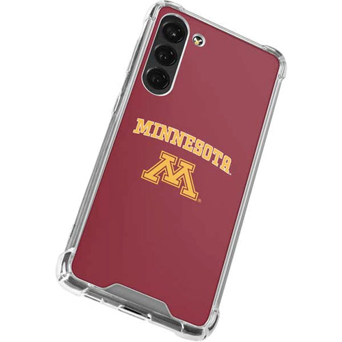 University of Minnesota Collegiate Text Galaxy S23 Plus Clear Case