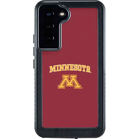 University of Minnesota Collegiate Text Galaxy S23 Plus Waterproof Case