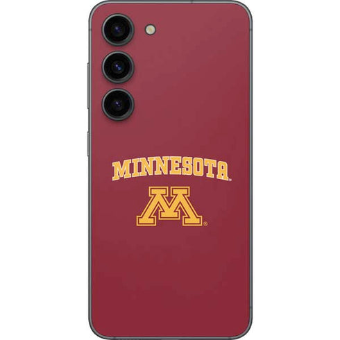 University of Minnesota Collegiate Text Galaxy S23 Skin