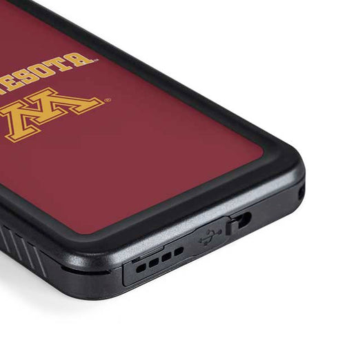 University of Minnesota Collegiate Text Galaxy S23 Waterproof Case