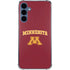 University of Minnesota Collegiate Text Galaxy S24 Clear Case