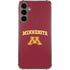 University of Minnesota Collegiate Text Galaxy S24 Plus Clear Case