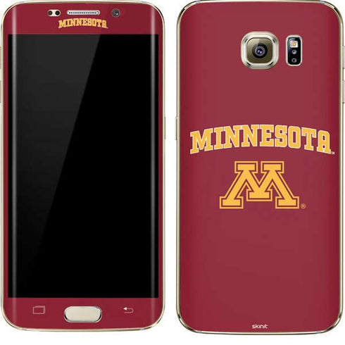 University of Minnesota Collegiate Text Galaxy S7 Edge Skin