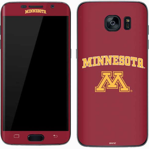 University of Minnesota Collegiate Text Galaxy S7 Skin