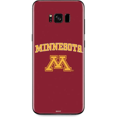 University of Minnesota Collegiate Text Galaxy S8 Plus Skin