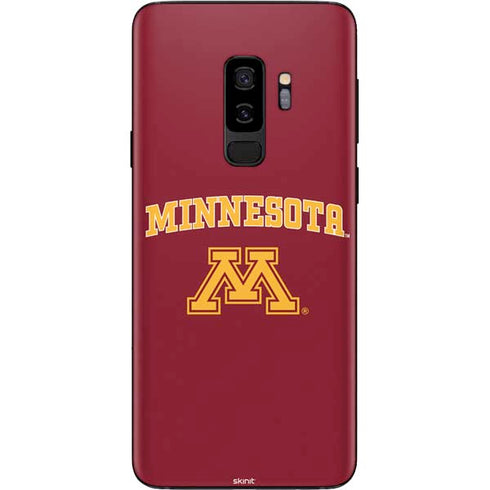 University of Minnesota Collegiate Text Galaxy S9 Plus Skin
