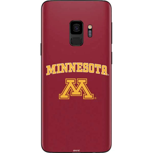 University of Minnesota Collegiate Text Galaxy S9 Skin