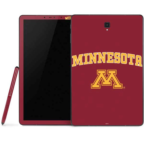 University of Minnesota Collegiate Text Samsung Galaxy Tab Skin