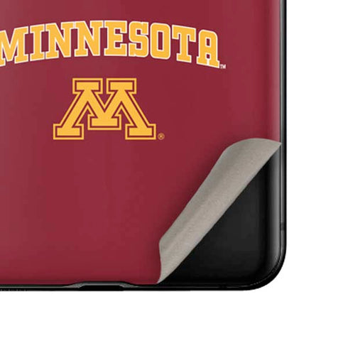 University of Minnesota Collegiate Text Galaxy Z Flip Skin