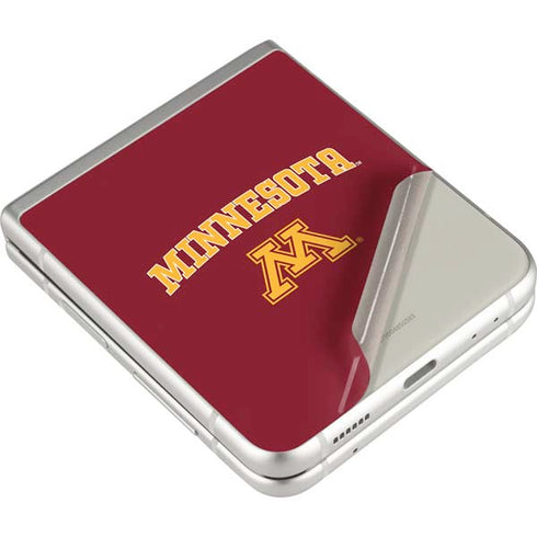 University of Minnesota Collegiate Text Galaxy Z Flip4 5G Skin