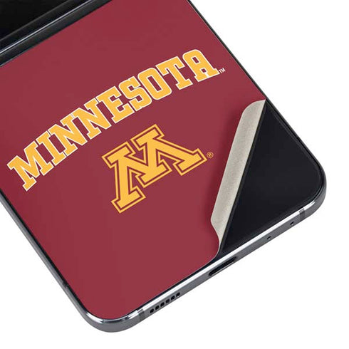 University of Minnesota Collegiate Text Galaxy Z Flip5 5G Skin