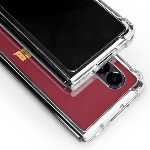 University of Minnesota Collegiate Text Galaxy Z Fold4 5G Clear Case