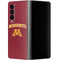 University of Minnesota Collegiate Text Galaxy Z Fold4 5G Skin