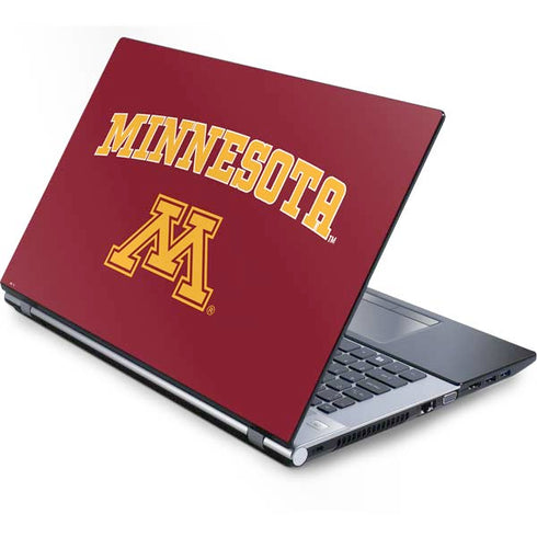 University of Minnesota Collegiate Text Generic Laptop Skin