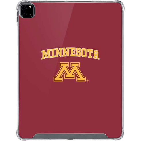 University of Minnesota Collegiate Text iPad Pro 12.9in (2020) Clear Case