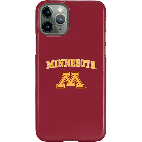 University of Minnesota Collegiate Text iPhone 11 Pro Lite Case