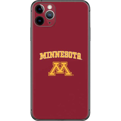 University of Minnesota Collegiate Text iPhone 11 Pro Max Skin