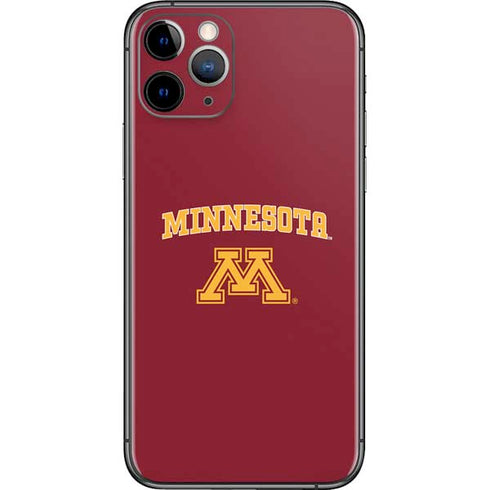 University of Minnesota Collegiate Text iPhone 11 Pro Skin