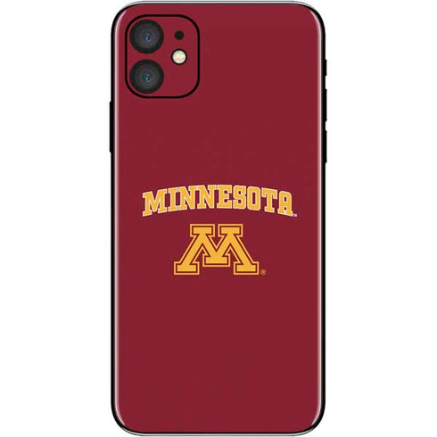 University of Minnesota Collegiate Text iPhone 11 Skin