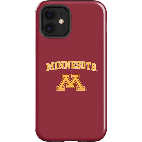 University of Minnesota Collegiate Text iPhone 12 Impact Case