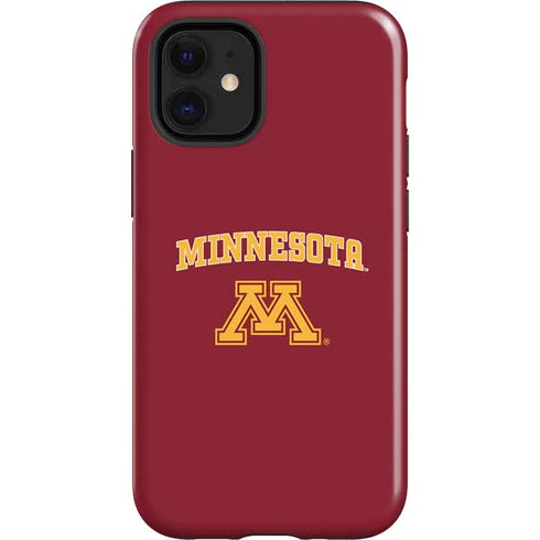 University of Minnesota Collegiate Text iPhone 12 Mini Impact Case