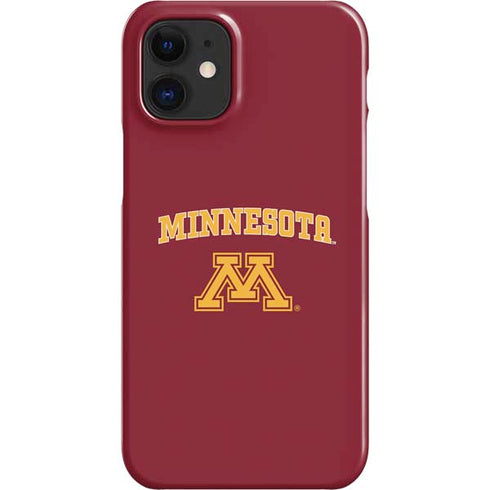 University of Minnesota Collegiate Text iPhone 12 Mini Lite Case