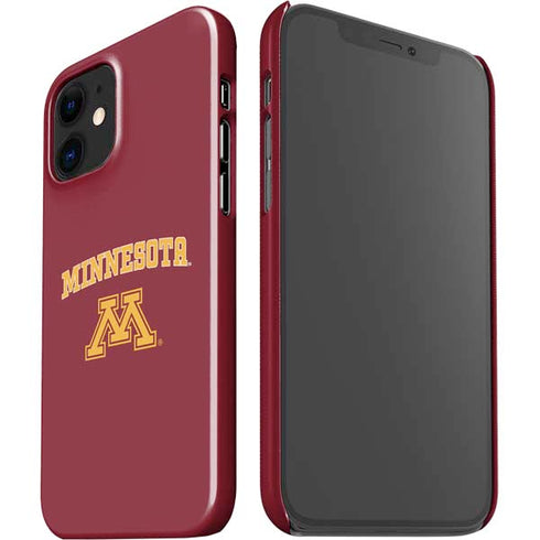 University of Minnesota Collegiate Text iPhone 12 Mini Lite Case