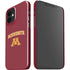 University of Minnesota Collegiate Text iPhone 12 Mini Lite Case