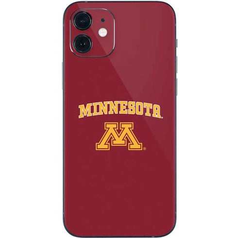 University of Minnesota Collegiate Text iPhone 12 Mini Skin