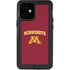 University of Minnesota Collegiate Text iPhone 12 Mini Waterproof Case