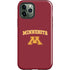University of Minnesota Collegiate Text iPhone 12 Pro Impact Case