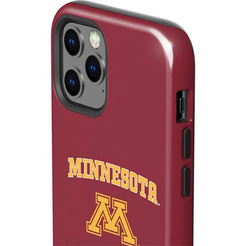 University of Minnesota Collegiate Text iPhone 12 Pro Impact Case