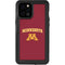 University of Minnesota Collegiate Text iPhone 12 Pro Max Waterproof Case