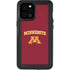 University of Minnesota Collegiate Text iPhone 12 Pro Max Waterproof Case