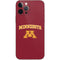 University of Minnesota Collegiate Text iPhone 12 Pro Skin
