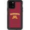University of Minnesota Collegiate Text iPhone 12 Pro Waterproof Case