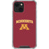 University of Minnesota Collegiate Text iPhone 13 Mini Clear Case
