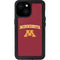 University of Minnesota Collegiate Text iPhone 13 Mini Waterproof Case