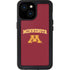 University of Minnesota Collegiate Text iPhone 13 Mini Waterproof Case