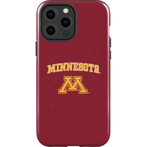 University of Minnesota Collegiate Text iPhone 13 Pro Max Impact Case