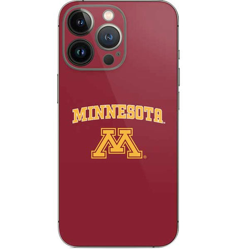 University of Minnesota Collegiate Text iPhone 13 Pro Skin
