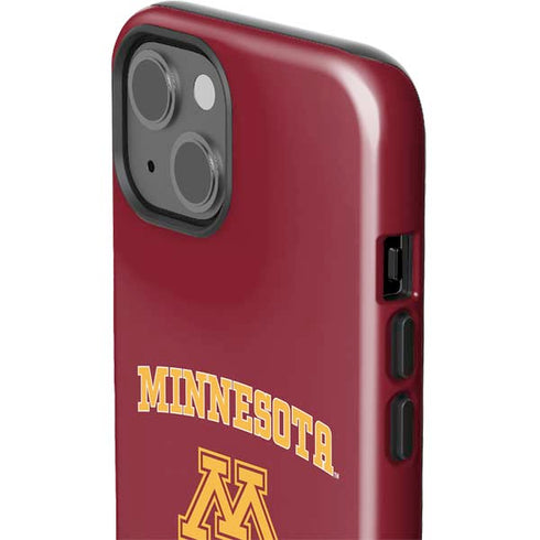 University of Minnesota Collegiate Text iPhone 15 Impact Case