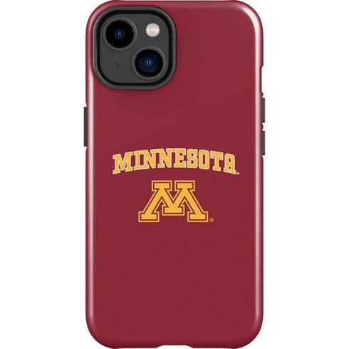 University of Minnesota Collegiate Text iPhone 14 Plus Impact Case