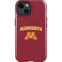 University of Minnesota Collegiate Text iPhone 14 Plus Impact Case
