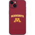 University of Minnesota Collegiate Text iPhone 15 Plus Skin