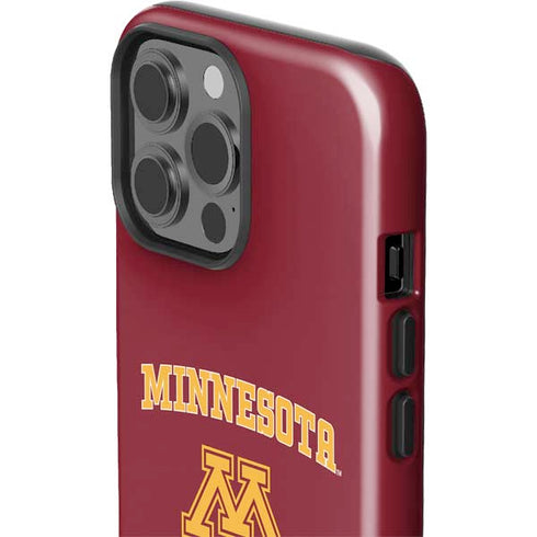 University of Minnesota Collegiate Text iPhone 15 Pro Max Impact Case