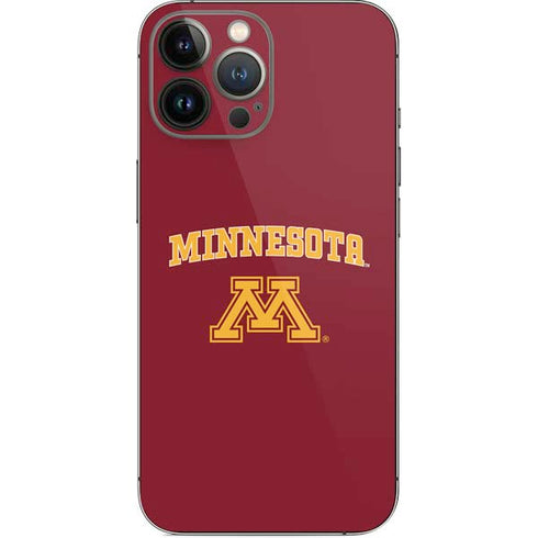 University of Minnesota Collegiate Text iPhone 14 Pro Max Skin