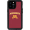 University of Minnesota Collegiate Text iPhone 14 Pro Max Waterproof Case
